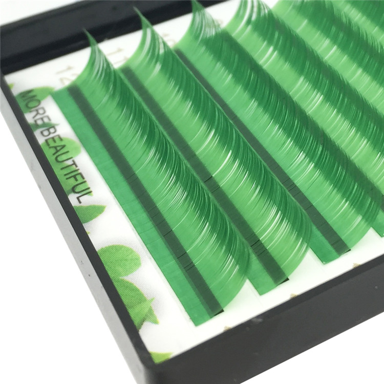 Faux Mink Color Eyelashes Colorful Eyelash Extensions Mixed Length Factory Wholesale FM017